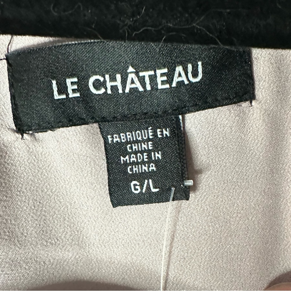 Le Chateau Pink Chiffon Dress NWT - Picture 3 of 8